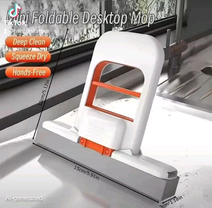 Mini Foldable Mop